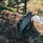 Споменик Веселину Станићу на гробљу поред потока у Засељу (фото Бојан Радојичић)