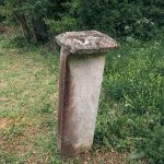 Споменик Живку Војиновићу на гробљу у Средњем селу у Засељу (фото Бојан Радојичић)