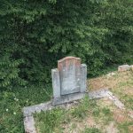Споменик Никодину Милутиновићу на гробљу у Средњем селу у Засељу (фото Бојан Радојичић)
