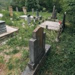 Споменик Никодину Милутиновићу на гробљу у Средњем селу у Засељу (фото Бојан Радојичић)