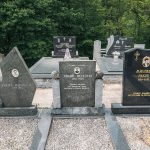 Споменик Веселину Ракићу на гробљу у Средњем селу у Засељу (фото Бојан Радојичић)