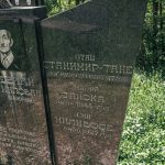 Споменик Станимиру Лазаревићу на гробљу у Средњем селу у Засељу (фото Бојан Радојичић)