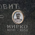 Споменик Мирку Даниловићу на Кречковића гробљу у Здравчићима (фото Бојан Радојичић)