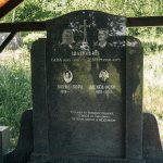 Споменик Јеврему Шапоњићу на гробљу у Барицама, Акмачићи (фото Бојан Радојичић)