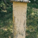 Крајпуташ Тодору Поповићу у Божетићима чагову (фото Бојан Радојичић)