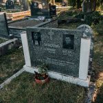 Споменик Богдану Љубојевићу на гробљу у Сеништима, Драглица (фото Бојан Радојичић)