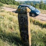Крајпуташ Бранку Чоланићу у Доњем Трудову, Јасеново (фото Бојан Радојичић)