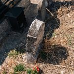 Споменик Добрисаву Бошковићу на гробљу на потесу Суботића крш у Радоињи (фото Бојан Радојичић)