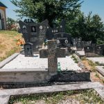Споменик Тимотију Марјановићу на гробљу на потесу Црквина у Рутошима (фото Бојан Радојичић)
