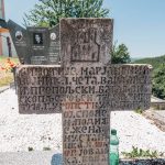 Споменик Тимотију Марјановићу на гробљу на потесу Црквина у Рутошима (фото Бојан Радојичић)