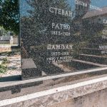 Споменик Дамљану Марјановићу на гробљу на потесу Црквина у Рутошима (фото Бојан Радојичић)