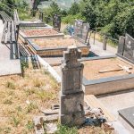 Споменик Раденку Гордићу на гробљу на потесу Црквина у Рутошима (фото Бојан Радојичић)