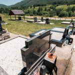 Споменик Радисаву Бјелићу на Ивановића гробљу у Рутошима (фото Бојан Радојичић)