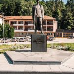 Споменик војсковођи на Тргу Војводе Петра Бојовића у Новој Вароши (фото Бојан Радојичић)