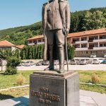 Споменик војсковођи на Тргу Војводе Петра Бојовића у Новој Вароши (фото Бојан Радојичић)