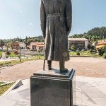 Споменик војсковођи на Тргу Војводе Петра Бојовића у Новој Вароши (фото Бојан Радојичић)