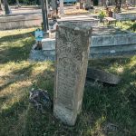 Споменик Чеду Думбеловићу на гробљу у Вранеши (фото Бојан Радојичић)
