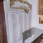 Спомен плоче у Цркви Преображења Христовог у Доњој Белој Реци (фото Бојан Радојичић)
