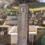 Споменик Гвоздену Дробњаку на гробљу у Доњој Белој Реци (фото Бојан Радојичић)
