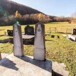 Споменик Миљану Љујићу на Љујића гробљу у Бистрици (фото Бојан Радојичић)