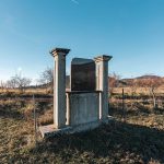 Крајпуташ Милентију Смајевићу у Трудову, Божетићи (фото Бојан Радојичић)