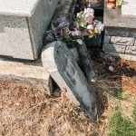 Споменик Млађену Неђовићу на гробљу у Маџарима, Јасеново