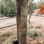 Крајпуташ Дмитру Батаковићу на Равном брду у Ојковици, Јасеново (фото Бојан Радојичић)