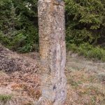 Крајпуташ Спасоју и Властимиру Јоцовићима на Равном брду у Ојковици, Јасеново (фото Бојан Радојичић)