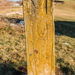 Крајпуташ браћи Јовану и Дамљану Млађеновићима у Трудову, Јасеново (фото Бојан Радојичић)