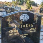 Споменик Стевану Тртовићу на Тртовића гробљу у Комаранима, Акмачићи (фото Бојан Радојичић)