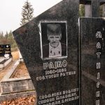 Споменик Рајку Матијевићу на гробљу у Бистровини у Виловима, Акмачићи (фото Бојан Радојичић)