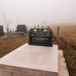 Споменик Стевану Мандићу на гробљу на Крљама у Виловима, Акмачићи (фото Бојан Радојичић)