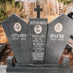Споменик Велиши Вјетровићу на гробљу Боровниче у Штиткову, Божетићи (фото Бојан Радојичић)