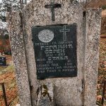 Споменик Обрену Гороњићу на гробљу у Варкашевини у Ојковици, Јасеново (фото Бојан Радојичић)