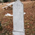 Споменик Милану Чоловићу на гробљу у Варкашевини у Ојковици, Јасеново (фото Бојан Радојичић)