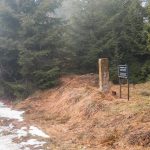 Крајпуташ Спасоју и Властимиру Јоцовићима на Равном брду у Ојковици, Јасеново (фото Бојан Радојичић)