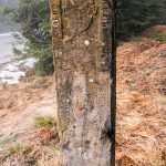 Крајпуташ Спасоју и Властимиру Јоцовићима на Равном брду у Ојковици, Јасеново (фото Бојан Радојичић)