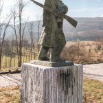 Споменик Петру Лековићу у Речицама (фото Бојан Радојичић)