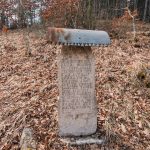 Крајпуташ Драгомиру Калабићу у Мокрој Гори (фото Бојан Радојичић)